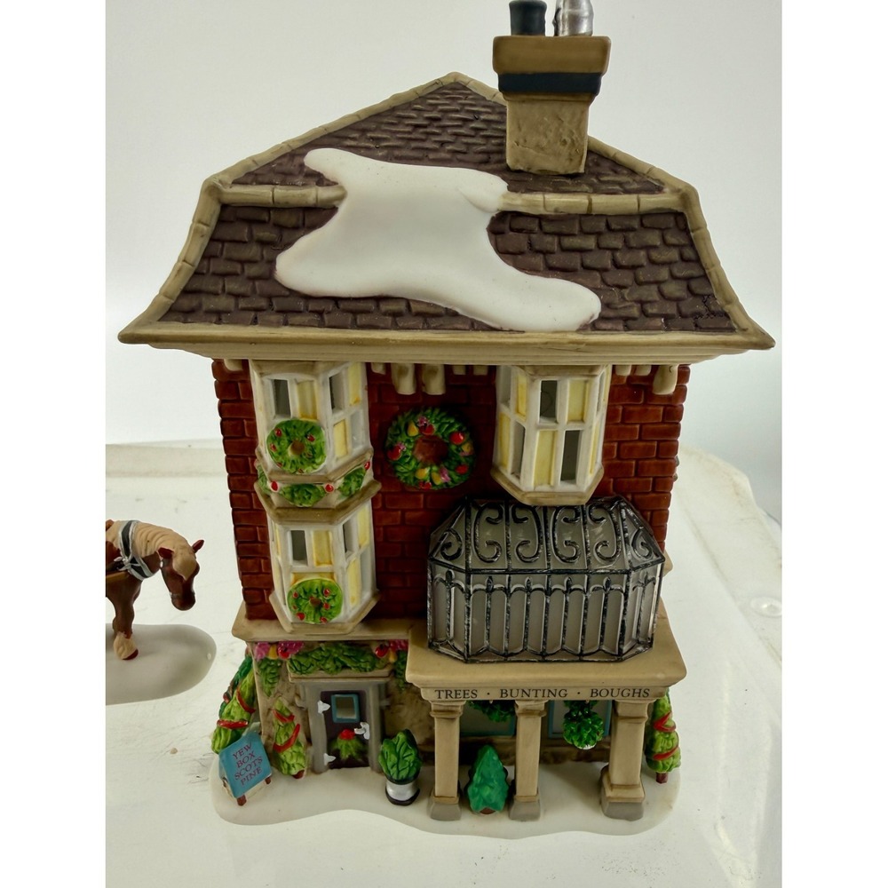 Department 56 Barton's Holiday Greens Dickens Village Limited Edition Set